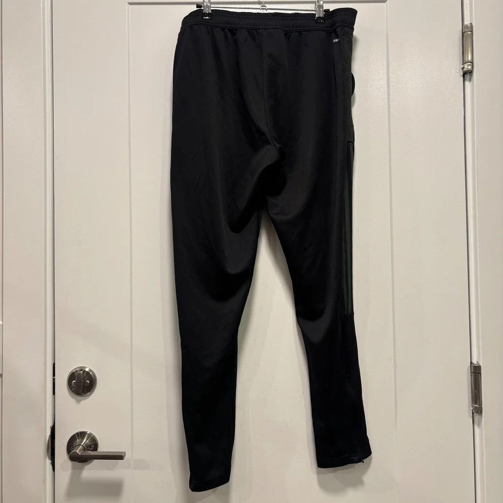 Adidas Aeroready Primegreen Mens Training Pants Black Olive Green GN5490 Large